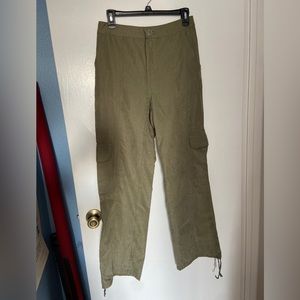 army green cargo pant
